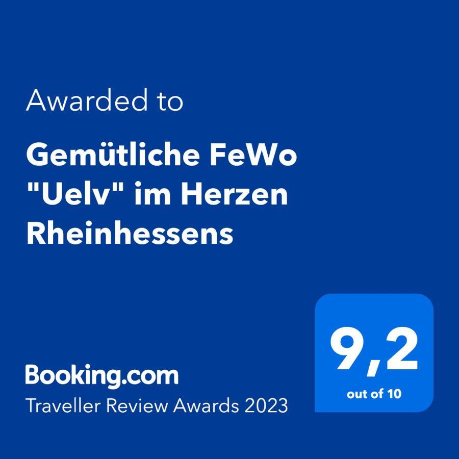 Gemuetliche Fewo "Uelv" Im Herzen Rheinhessens Uelversheim المظهر الخارجي الصورة